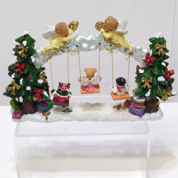 Angel Christmas Swing Cedar Creek Collection by Kirkland Stores Original Box EUC - Picture 5 of 12